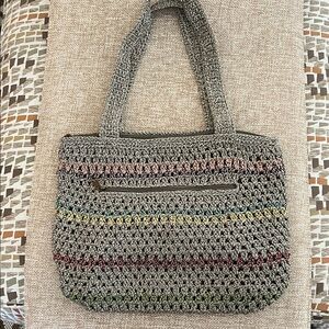 The Sak Khaki Multi Color Shoulder Bag